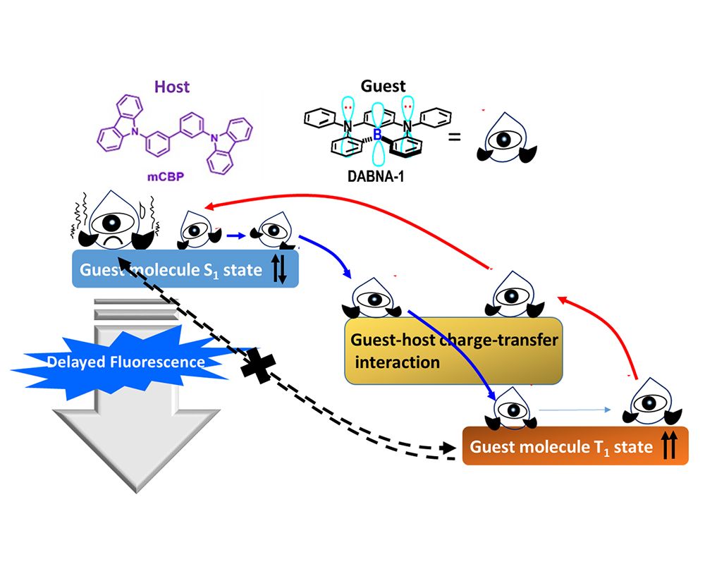 Secrets of Luminescence in High-Efficiency Fluorescence Materials Deciphered by NTU OLED Research Team-封面圖